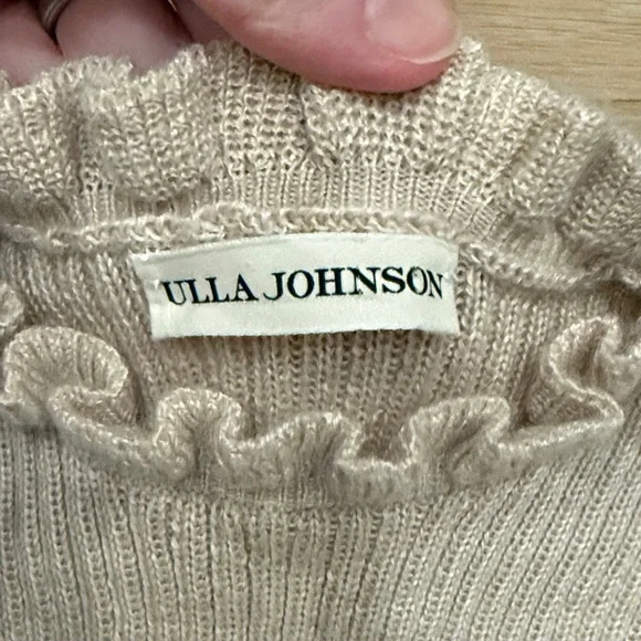 Ulla Johnson Short Sleeve Sweater, Size S - Picture 3 of 7
